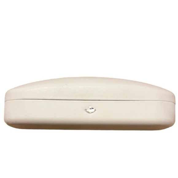 Swarovski Embellished Sunglasses Reading Glasses Clamshell Case Only in White - Picture 2 of 9